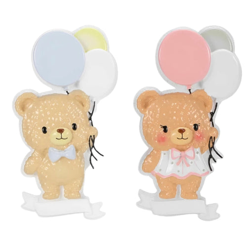 Baby's First Bear w/ Balloons Ornament